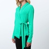 Warp Long Sleeves Blouse