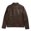 Rainier Moto Leather Jacket - Cracked Brown