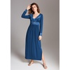 Maxi Viscose Nightgown - Blue