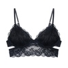 Wild Lace Long Line Bra Black