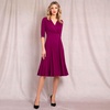 Annie Dress In Plum Wine