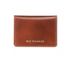 Tan Leather Card Holder - Bus Wanker