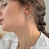 Silver Maeve Hoops