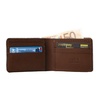 Leather Wallet In Cuoio Havana