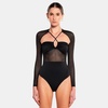 Margot Mesh Bodysuit - Black