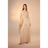 Purley Jersey Long Dress In Cuban Sand