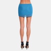 Mesha Rhinestone Mini Skirt - Blue