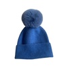 Cashmere Hat - Denim Blue