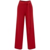 Bell Bottom Knit Trousers - Red