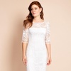 Lila Lace Wedding Gown In Ivory