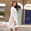 Josie Coat Ivory Ice Boucle