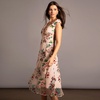 Grace Midi Dress - Blushing Blooms