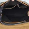 Handmade Genuine Leather Slim Backpack - Black