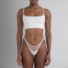 Core Long Line Bralette Crystal