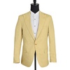 Hugo Linen Single Breasted Suit - Sand