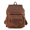 Vintage Look Leather Backpack