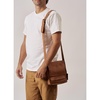 Leather Messenger Heritage Brown Camden Collection