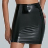 Commando Patent Control Smoothing Mini Skirt, Black