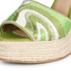 Marcilia Multi Green - Platform Wedges