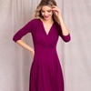 Annie Dress In Plum Wine