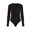 Erla Long Sleeve Bodysuit - Black