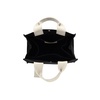 Canvas Shoulder Bag - Rico - Black