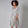 Annie Dress In Monochrome Black