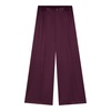 Lexi Sports Luxe Silk Trousers - Berry