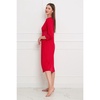 Midi Viscose Nightgown - Red