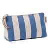 Nora Stripe Riviera Blue Wash Bag M