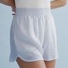 Darcy Linen Short - Chambray Blue