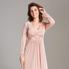 Maxi Viscose Nightgown - Rose Gold