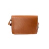 Leather Crossbody Cuoio Brown