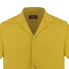 Kingston Linen Blend Shirt And Short Set - Mustard