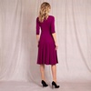 Annie Dress In Plum Wine