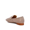 Liliana Taupe Classic Leather Penny Loafer