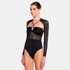 Margot Mesh Bodysuit - Black