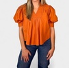 emilia top in orange