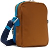 Tan & Blue 'The Traveller' Crossbody Bag