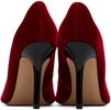 Red Velvet Heels