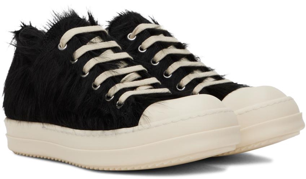 Horsehair Low-Top Sneakers