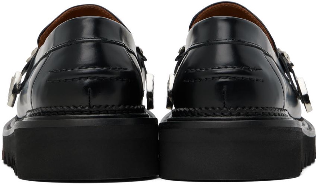 Black Shark Sole Loafers