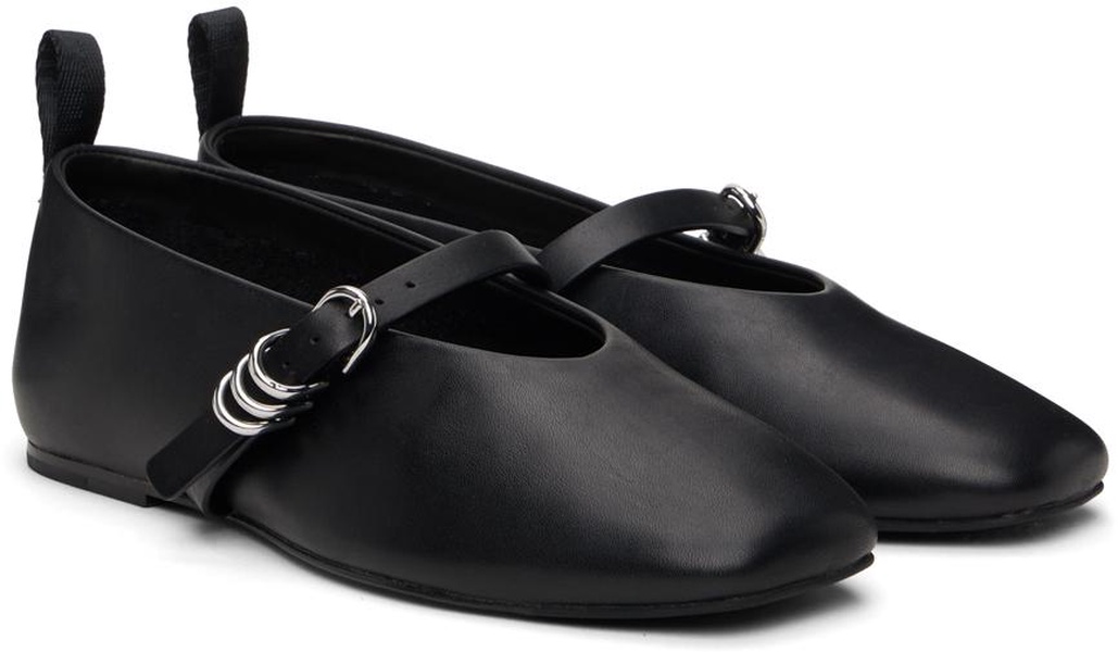 Black Spire Mary Jane Ballerina Flats