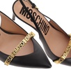 Moschino Pointed-Toe Slingback Pumps