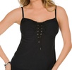 jezebel tankini top in black