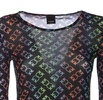 Pinko Graphic Print Long-Sleeve Top