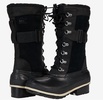 slimpack ii tall boot in black ancient fossil