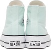 Blue Chuck Taylor All Star Lift Platform High Top Sneakers