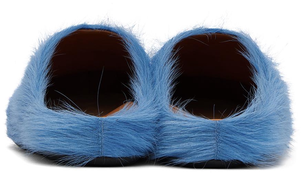 Blue Fussbett Sabot Slippers