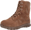 Reebok Men's Rb8809 Sublite Cushion Composite Toe 8" Tactical Boot with Side Zipper Coyote Military